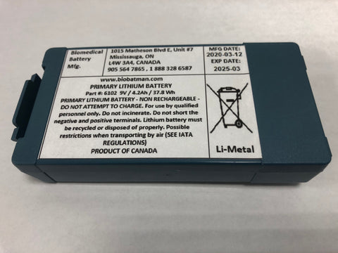 Philips M5070A, M5066A, M5068A Battery for Heartstart, Onsite and FRx AED